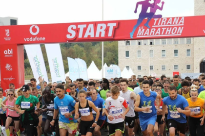Maratona e Tiranës, 2018.